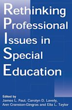 Rethinking Professional Issues in Special Education cover