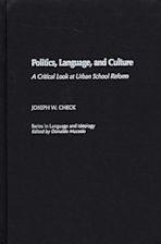 Politics, Language, and Culture cover