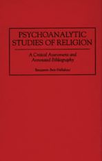 Psychoanalytic Studies of Religion cover