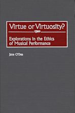 Virtue or Virtuosity? cover