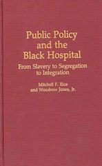 Public Policy and the Black Hospital cover