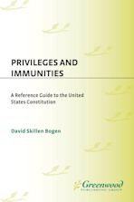 Privileges and Immunities cover