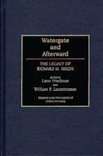 Watergate and Afterward cover