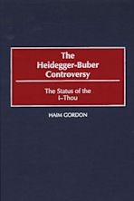 The Heidegger-Buber Controversy cover