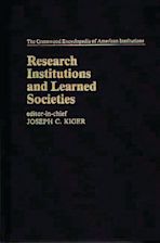 Research Institutions and Learned Societies cover