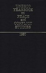 Unesco Yearbook on Peace and Conflict Studies 1980. cover