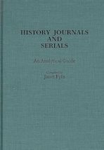 History Journals and Serials cover