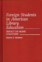 Foreign Students in American Library Education cover