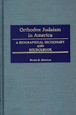 Orthodox Judaism in America cover