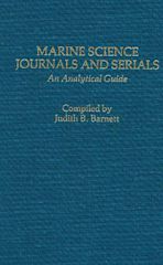 Marine Science Journals and Serials cover