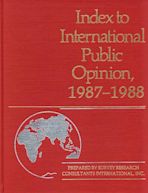 Index to International Public Opinion, 1987-1988 cover