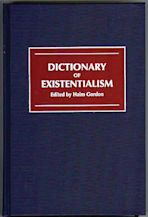 Dictionary of Existentialism cover