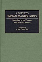 A Guide to Indian Manuscripts cover