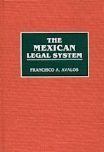 The Mexican Legal System cover