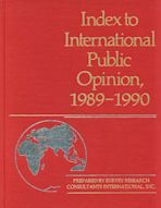 Index to International Public Opinion, 1989-1990 cover