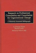 Research on Professional Consultation and Consultation for Organizational Change cover