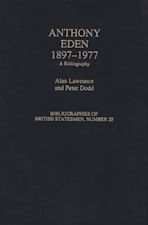 Anthony Eden, 1897-1977 cover