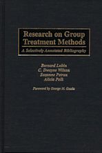 Research on Group Treatment Methods cover