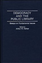 Democracy and the Public Library cover