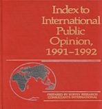 Index to International Public Opinion, 1991-1992 cover