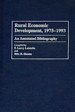 Rural Economic Development, 1975-1993 cover