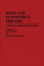 Wetland Economics, 1989-1993 cover