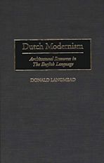 Dutch Modernism cover