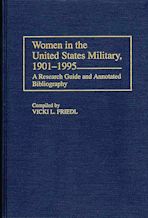 Women in the United States Military, 1901-1995 cover