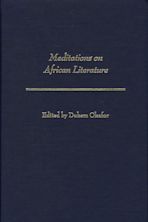 Meditations on African Literature cover