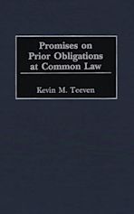 Promises on Prior Obligations at Common Law cover