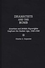 Dramatists and the Bomb cover