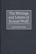 The Writings and Letters of Konrad Wolff cover