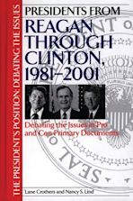 Presidents from Reagan through Clinton, 1981-2001 cover