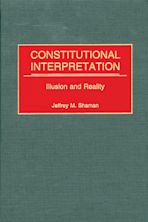 Constitutional Interpretation cover