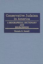 Conservative Judaism in America cover