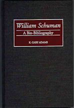 William Schuman cover