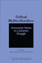 Critical Multiculturalism cover