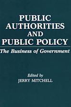 Public Authorities and Public Policy cover