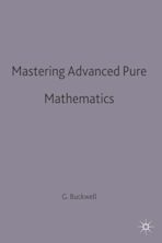 Mastering Advanced Pure Mathematics cover