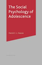 The Social Psychology of Adolescence cover