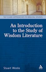 An Introduction to the Study of Wisdom Literature cover
