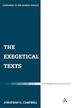 The Exegetical Texts cover