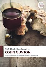 T&T Clark Handbook of Colin Gunton cover