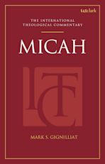 Micah: An International Theological Commentary cover