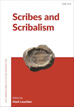 Scribes and Scribalism cover