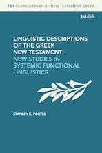 Linguistic Descriptions of the Greek New Testament cover