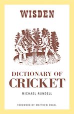 The Wisden Dictionary of Cricket cover