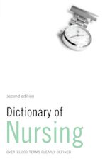 Dictionary of Nursing cover