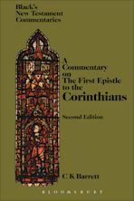 First Epistle to the Corinthians cover