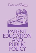 Parent Education and Public Policy cover